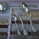 Silver metal housewife 37 pieces louis XV Marly style