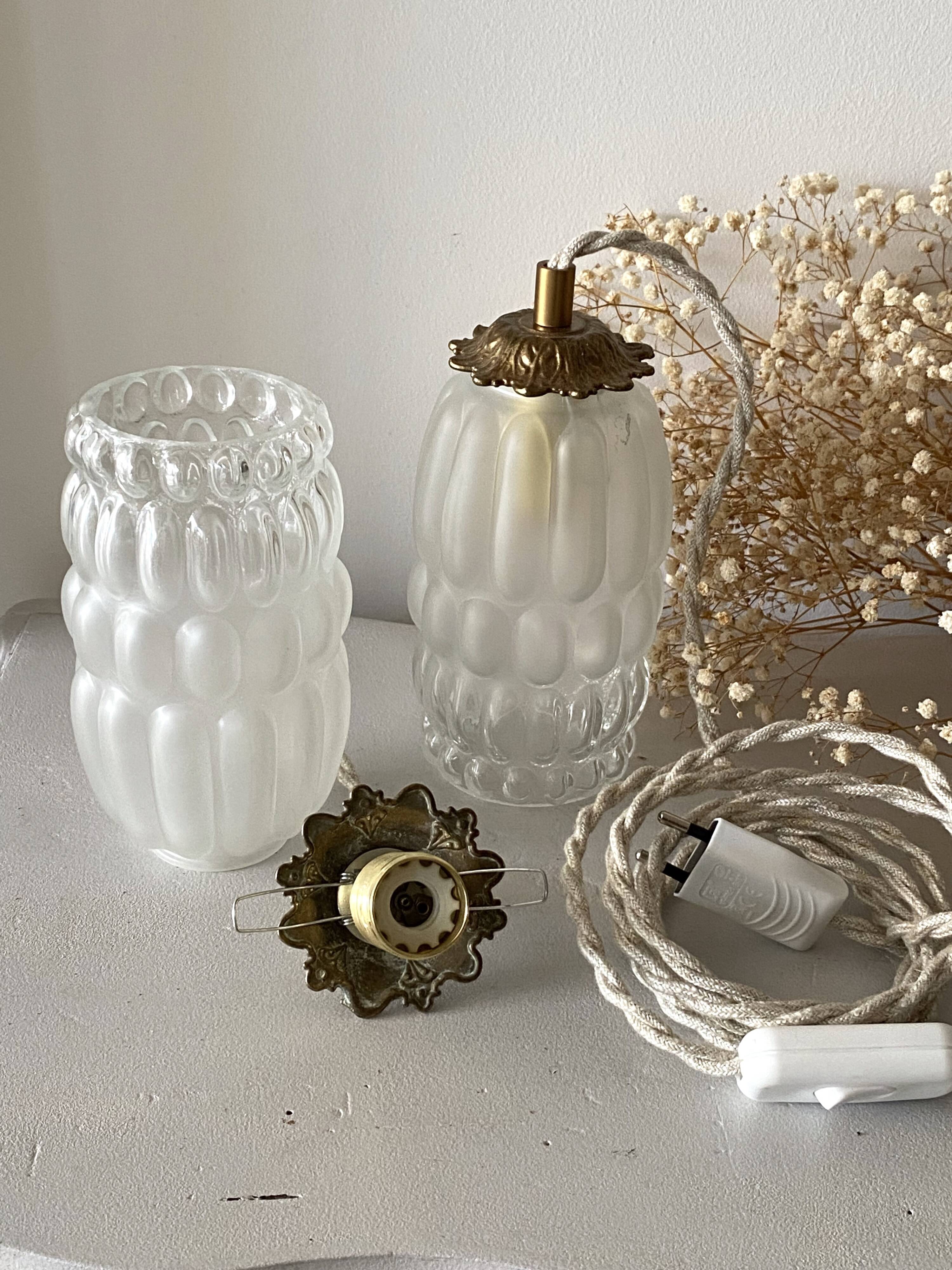 Pair of Art Deco portable lamps