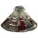 ART DECO modernist red Bohemian glass box, circa 1930