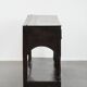 Table d'appoint/commode anglaise ancienne du XVIIIe siècle en chêne