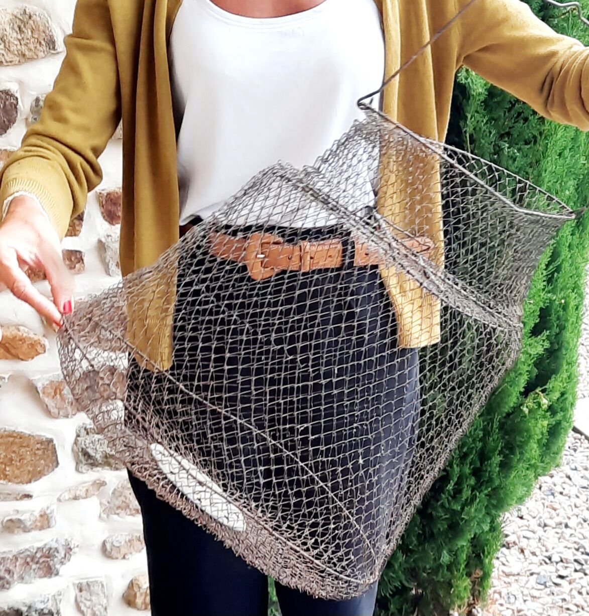 Bourriche fishing basket