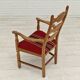 1960s, Danish design, armchair, oak wood, furniture wool.