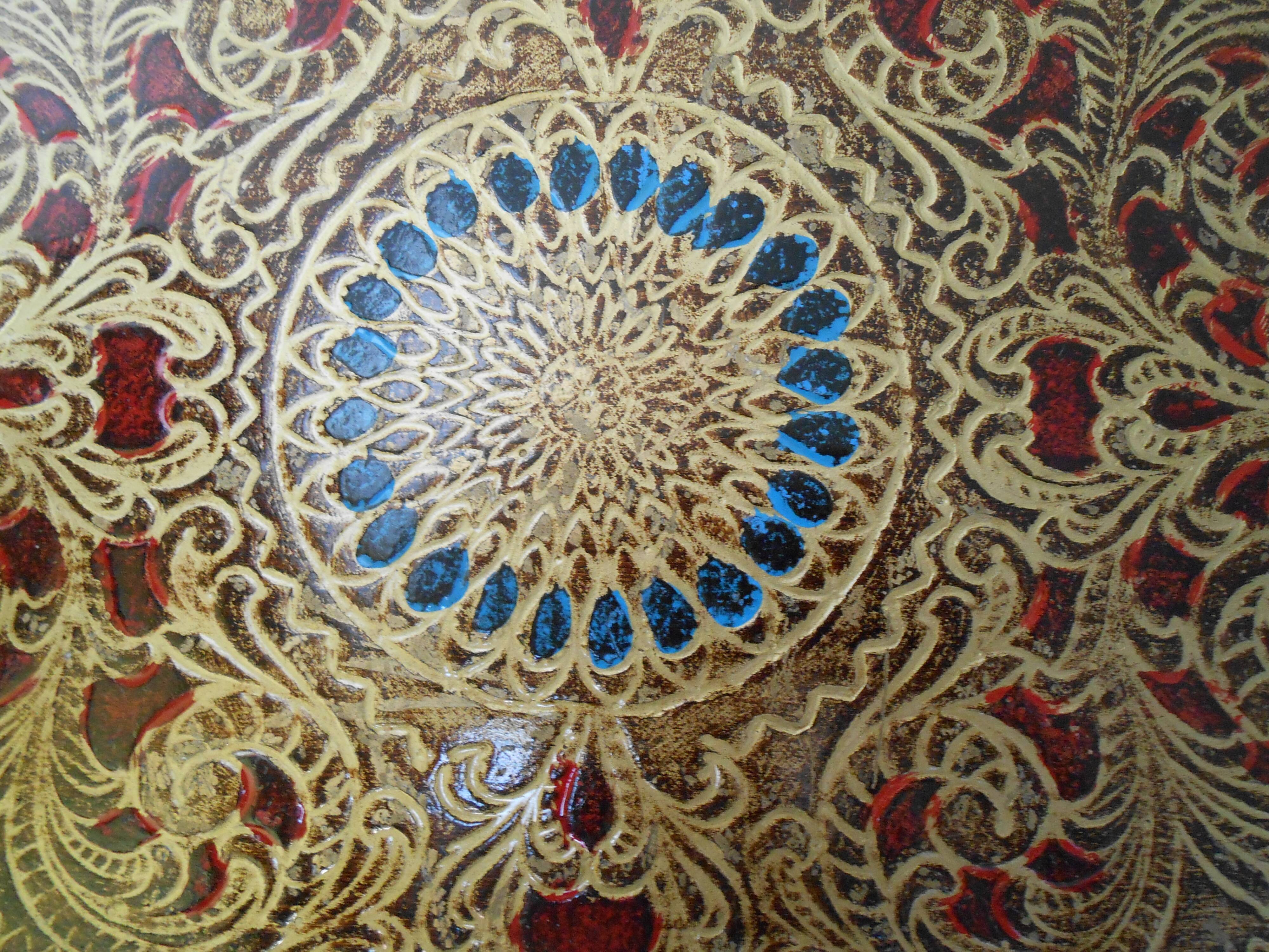 Florentine wooden tray