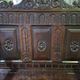 Banc coffre en bois richement sculpté – Style Renaissance – XIXe siècle