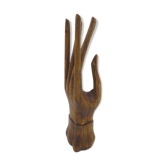 Wooden hand baguier