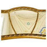1850 gold leaf mirror