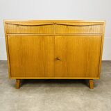 Commode vintage en bois blond style scandinave par Victoria Möbel Suisse