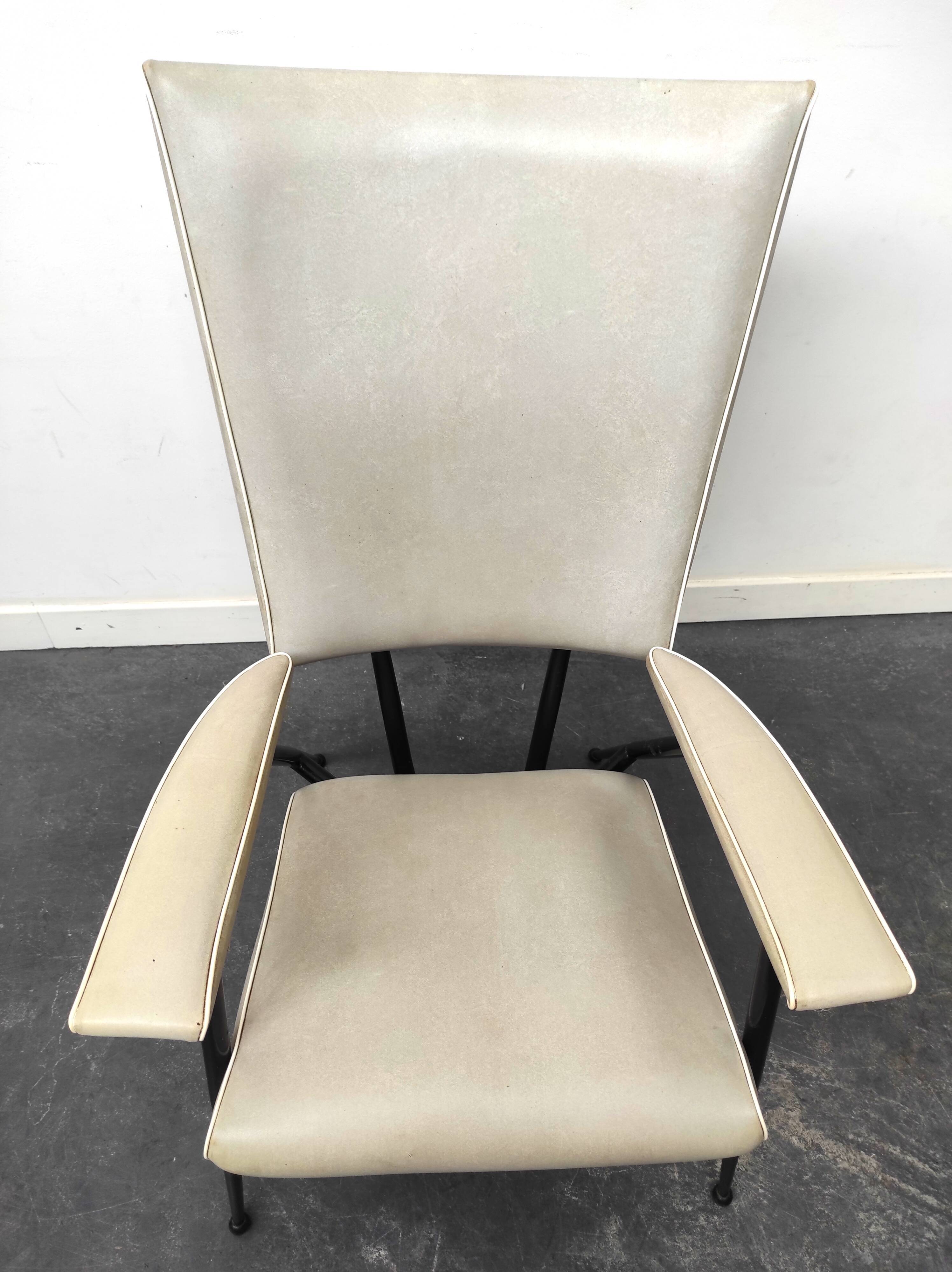 High armchair Colette Gueden 1950, Primavera
