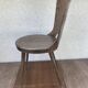 Former baumann model dove chair in wooden feet compass vintage