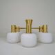 Mid-century brass ceiling light ASEA Sweden, 1950s