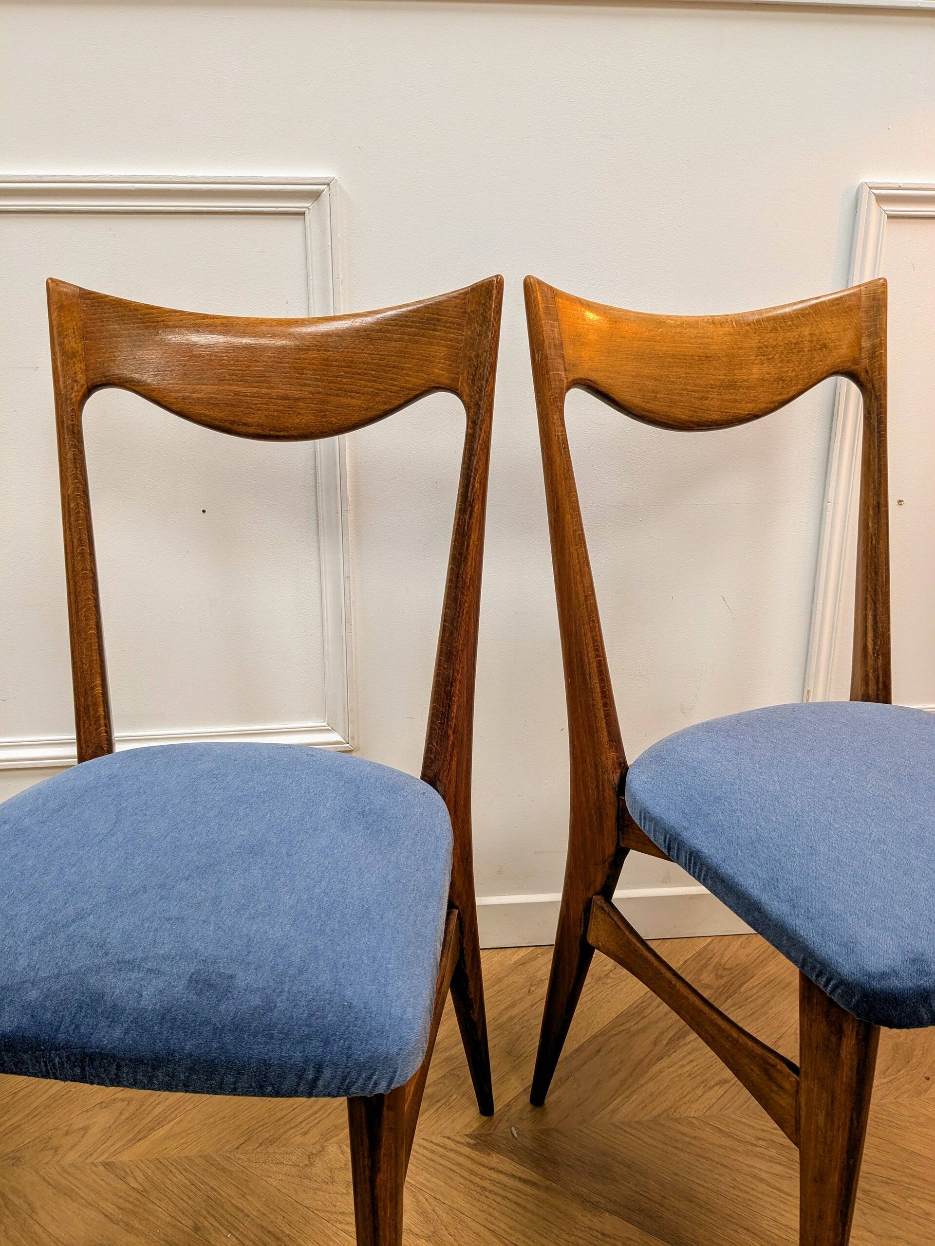 Set of 6 Scandinavian chairs