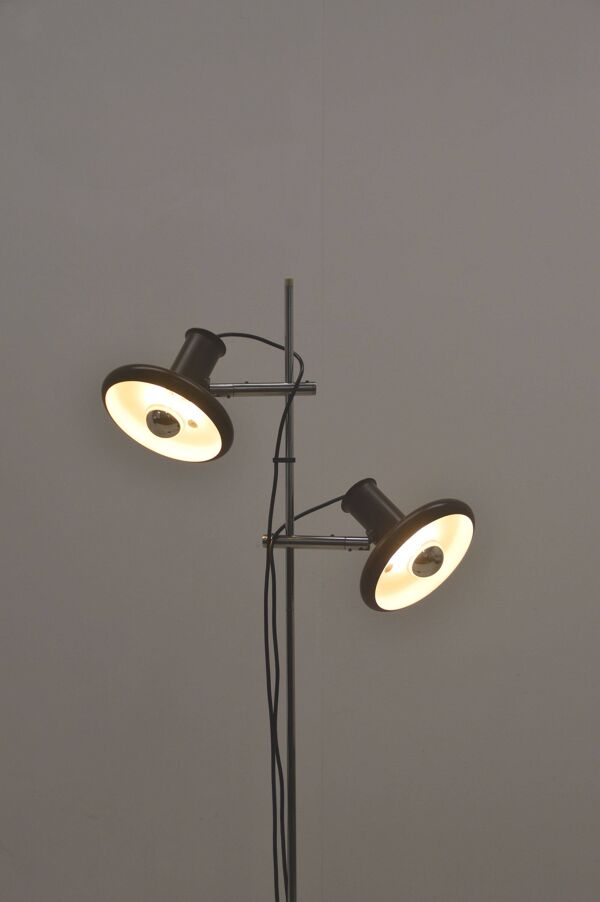 Lampe sur pied danoise 'Optima 4' conçue par Hans Due pour Fog & Mørup, 1972