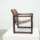 Early Karin Mobring for Ikea leather safari lounge chair