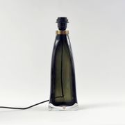 Mid Century Scandinavian Glass Table Lamp by C.Fagerlund for Orrefors, 60s
