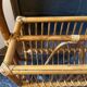 Bamboo magazine rack, 1960s