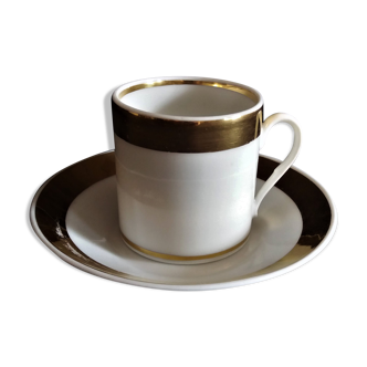 Tasse porcelaine de Paris XIXème