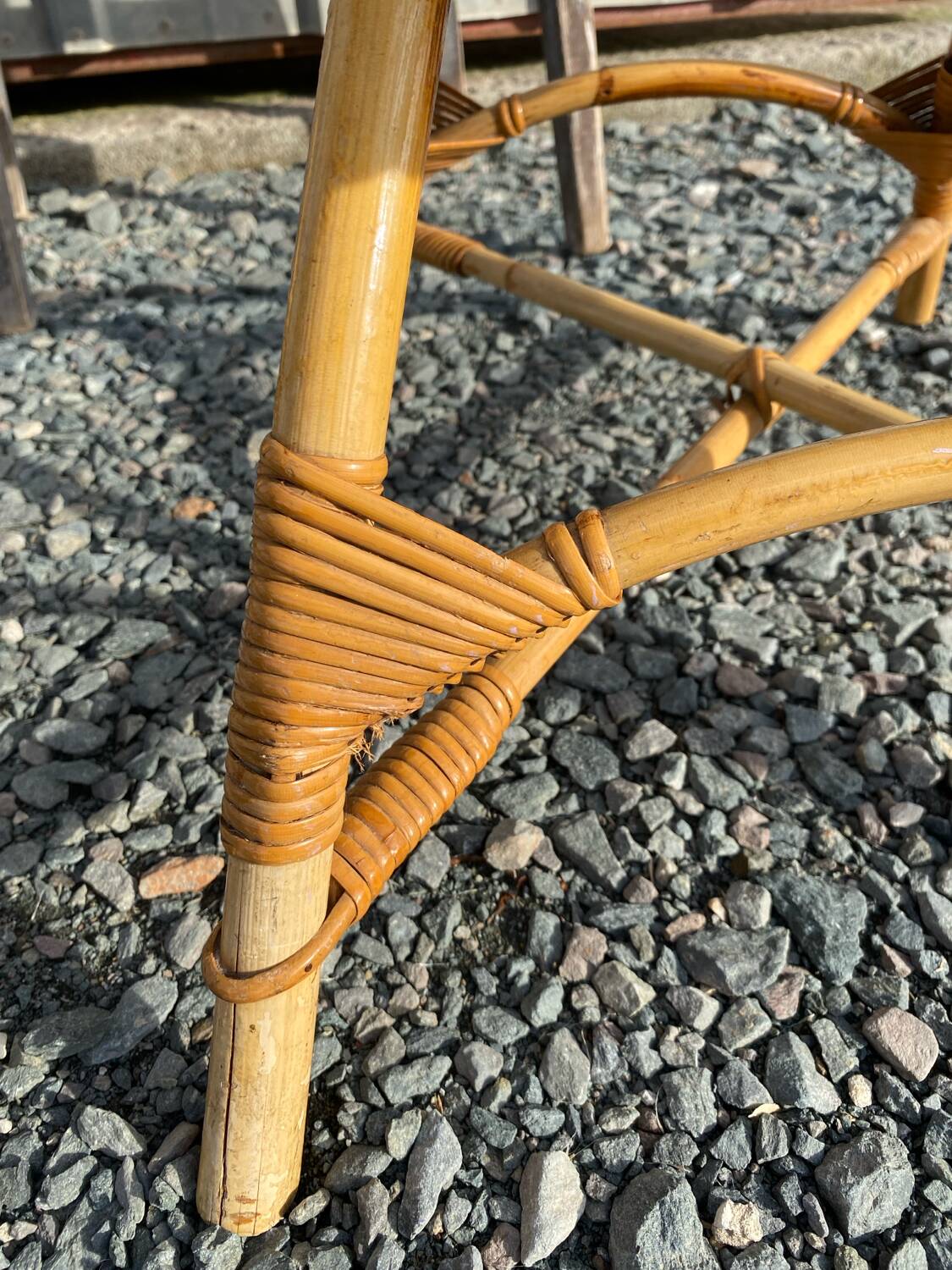 Paire de fauteuil en rotin