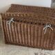 Vintage Rattan Chest Basket