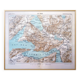 Printed in 1844, Le Rigi, Switzerland.