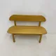 Vintage Danish Ansager Mobler solid wooden bench, 1970s