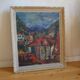 Georges Mathieu Yassef (1943-2024) landscape painting HST