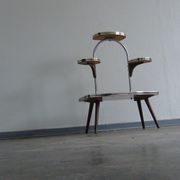 Vintage 50s flower table