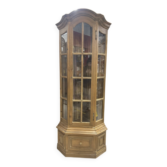 Corner display case