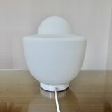 Italian lamp in white opaline, 1970s