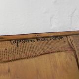 Vintage wall hanging, tapestry Fire 76 x 135 cm, 70s