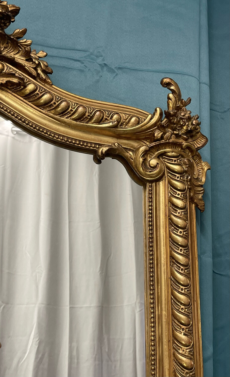 Mirror 151x108 cm old louis XV era Napoleon III