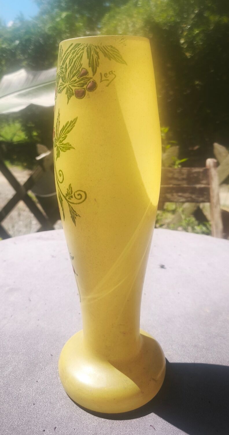 Vase tournai, maison Legras