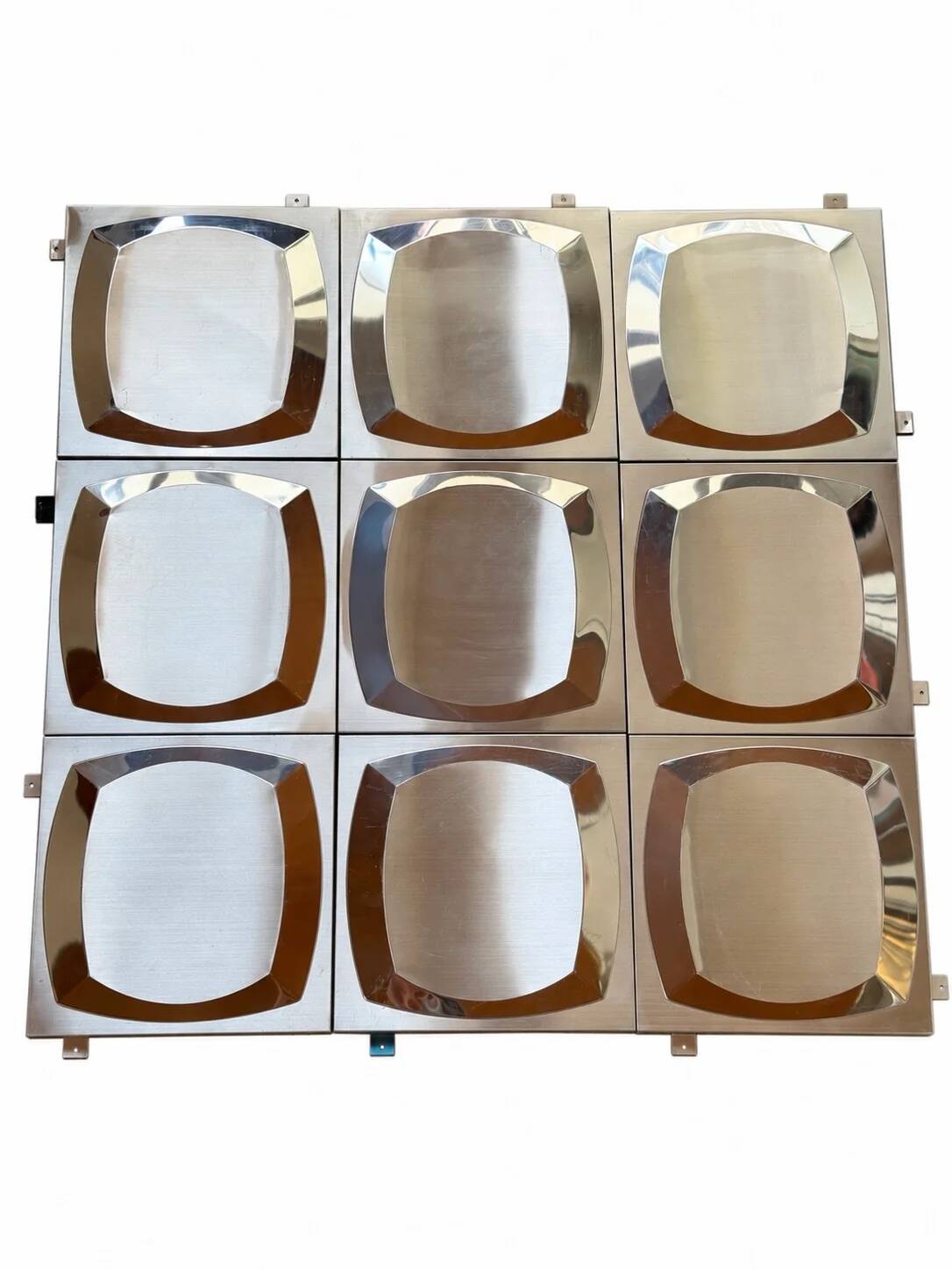 Set of 10 Space Age wall panels, 1970s