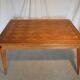 Vintage extendable rectangular table 50s