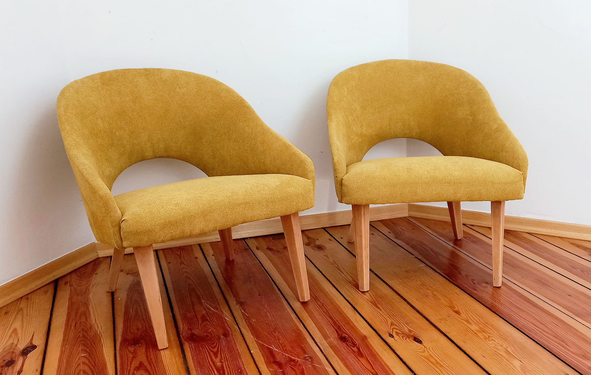 Paire de fauteuils proj. O. Haerdtl Ton Tchécoslovaquie, années 60