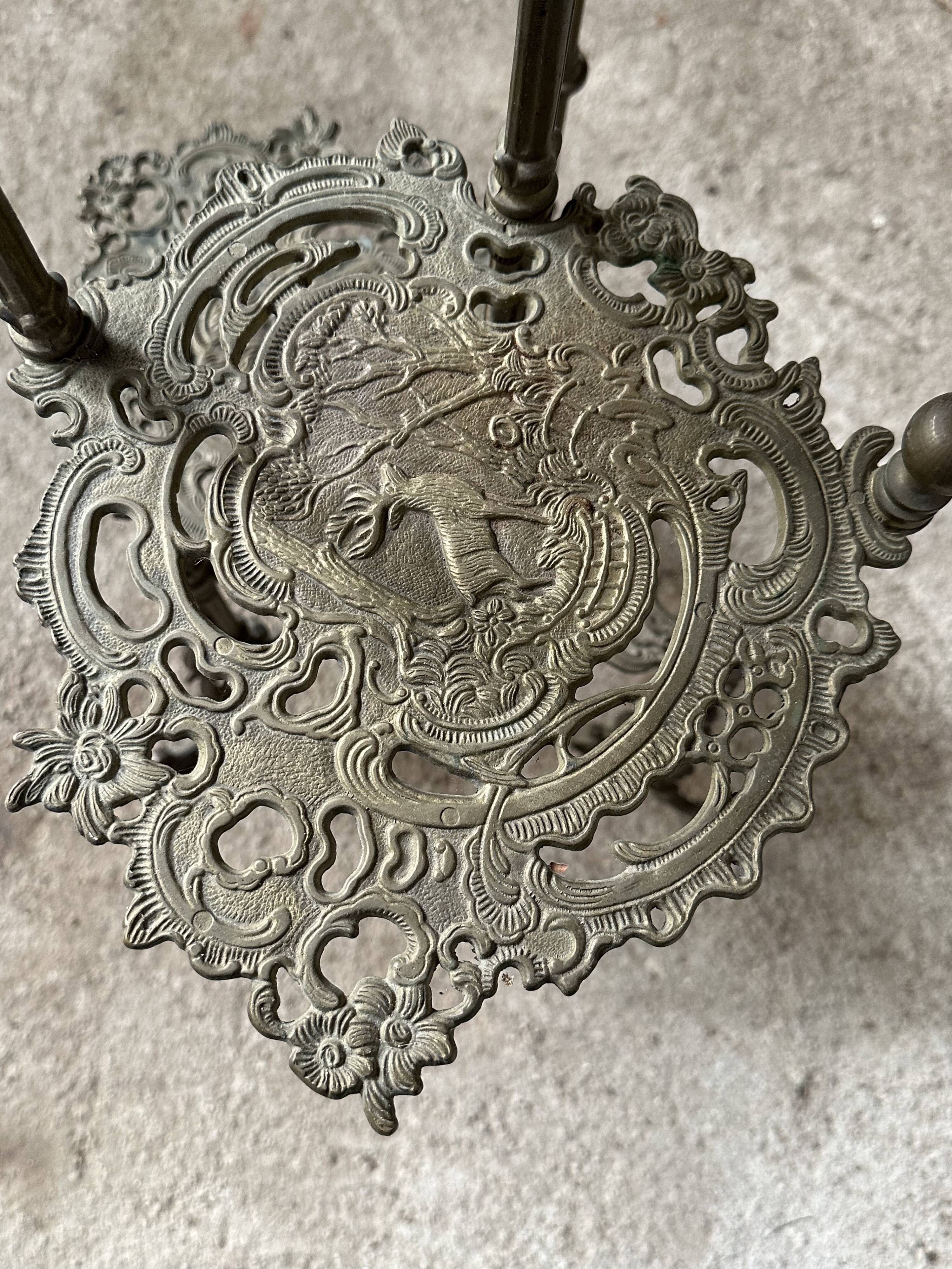 Vintage brass harness