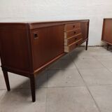 Enfilade danoise en teck par Bramin, années 60