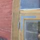 Old window in solid oak