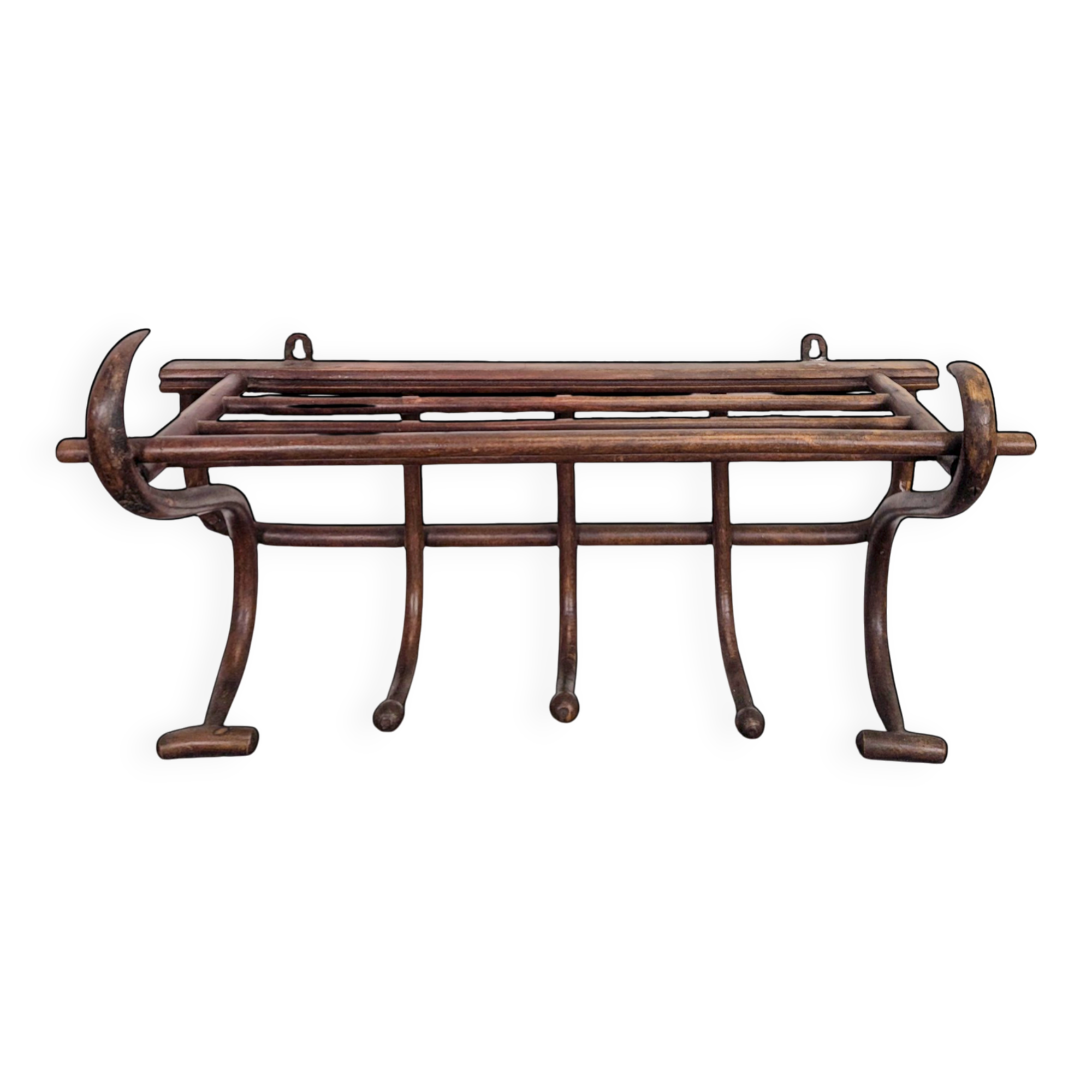 Coat hooks from the Thonet house.