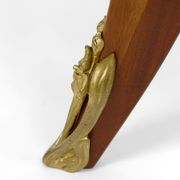 Pedestal table "Olga" by Louis Majorelle in mahogany, France, circa 1900