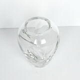1980s crystal vase, Royal Doulton, UK