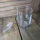 Glass candy bottle old BT55 cotton bottle