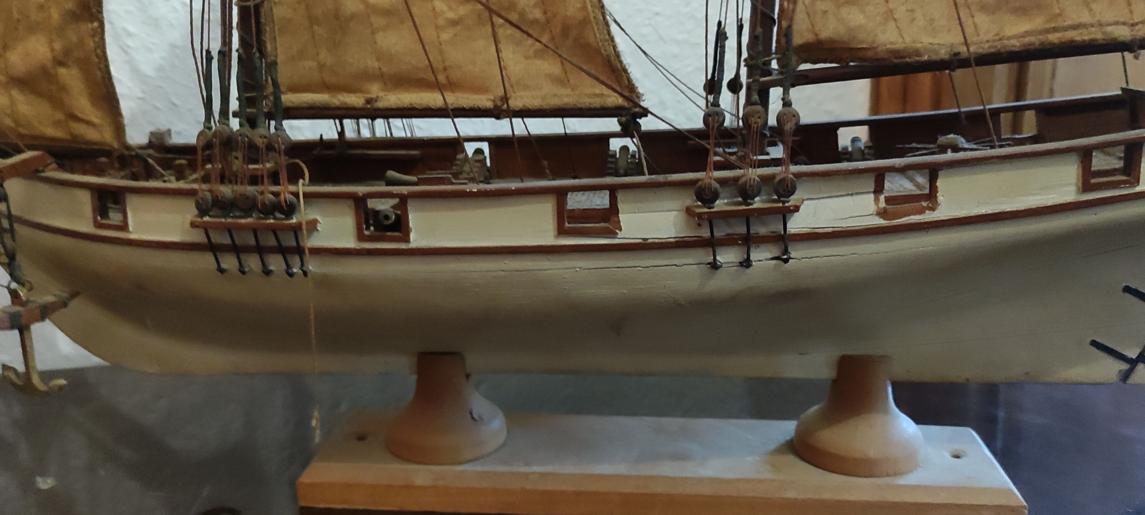 Old model boat