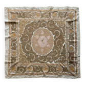 Vintage hand-embroidered tablecloth 123x144 cm