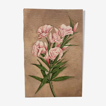 Vintage floral watercolor