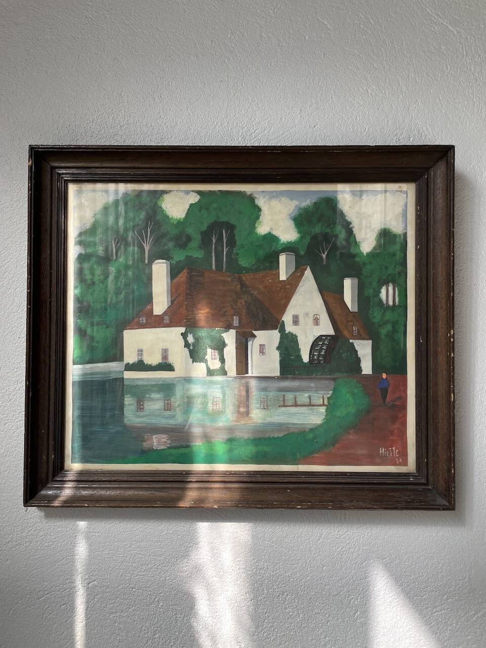 Framed oil “mill” 1981