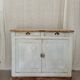 Parisian sideboard with blue-grey patina