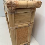 commode /console en bambou vintage