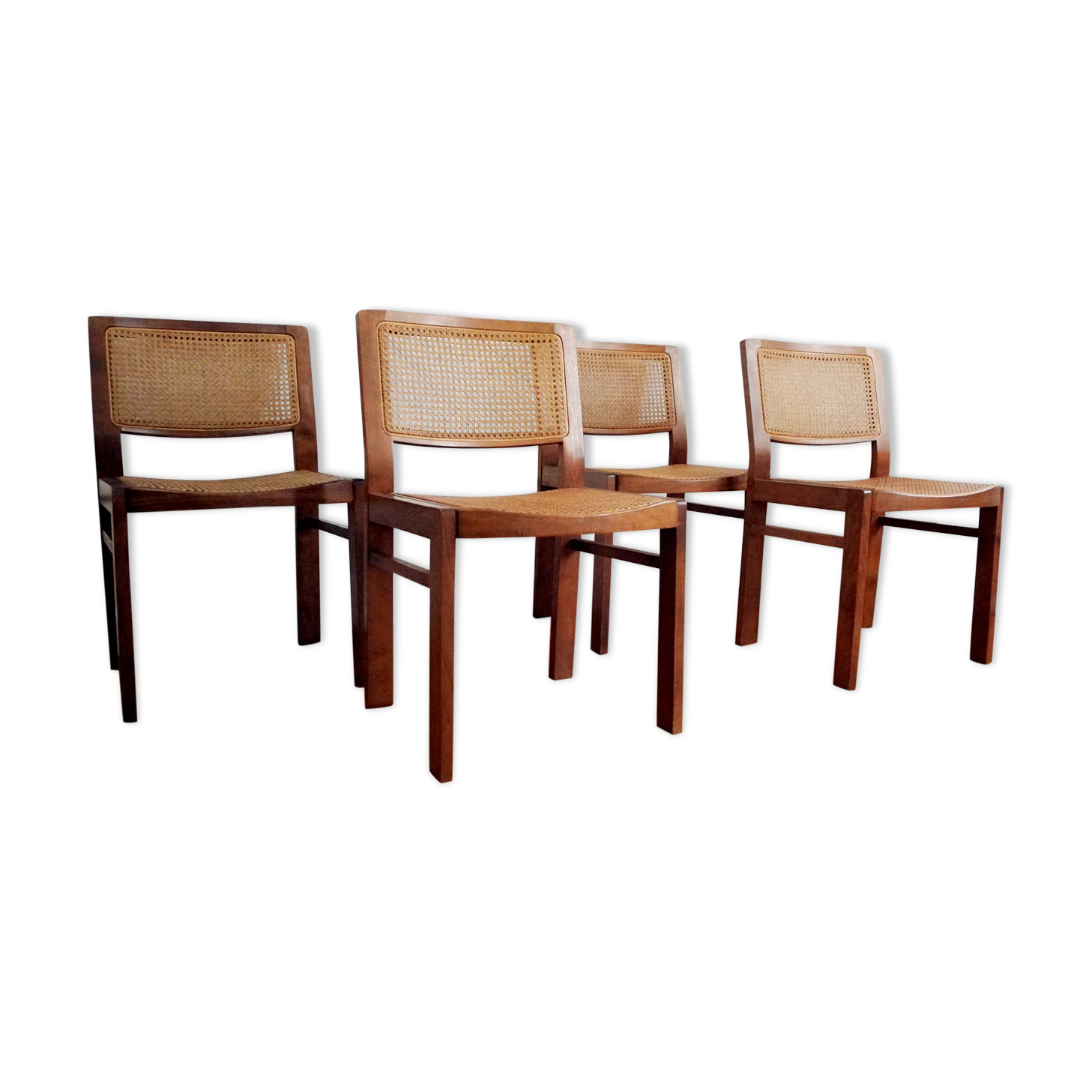 Suite of 4 Baumann chairs