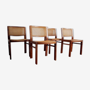 Suite of 4 Baumann chairs