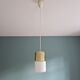 Suspension in opaline and colored glass, Peill & Putzler, 60s